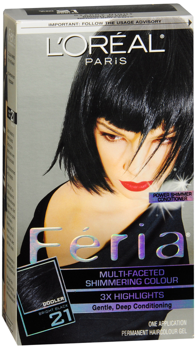 Feria 21 Starry Night Hair Color By L'Oreal Hair Color/Skin USA 