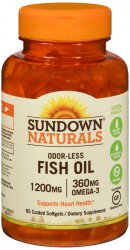 '.Fish Oil Odorless 1200 mg Soft.'