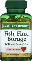 '.Fish/Flax/Borage 1200 mg Sftgl.'