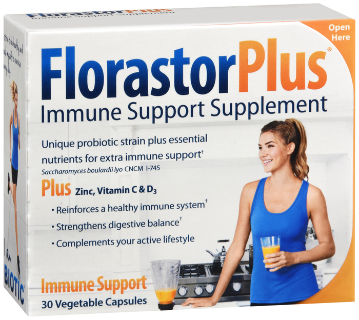 Case of 24-Florastorplus 250 mg Capsule 250 mg 30 By Biocodex Pharma Labs USA 