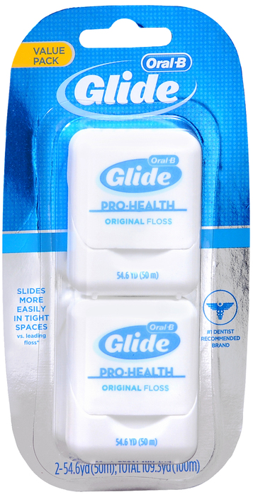 Pack of 12-Glide Floss Original Unflavored By Procter & Gamble Dist Co USA 