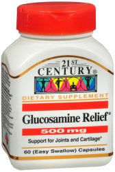 Glucosamine Relief 500 mg Capglucosamine Relief 500 mg Capsule 500 mg 60 By 21st