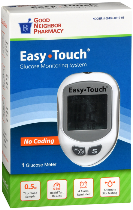 GNP Easy Touch Meter By MHC Medical Products /GNP USA 