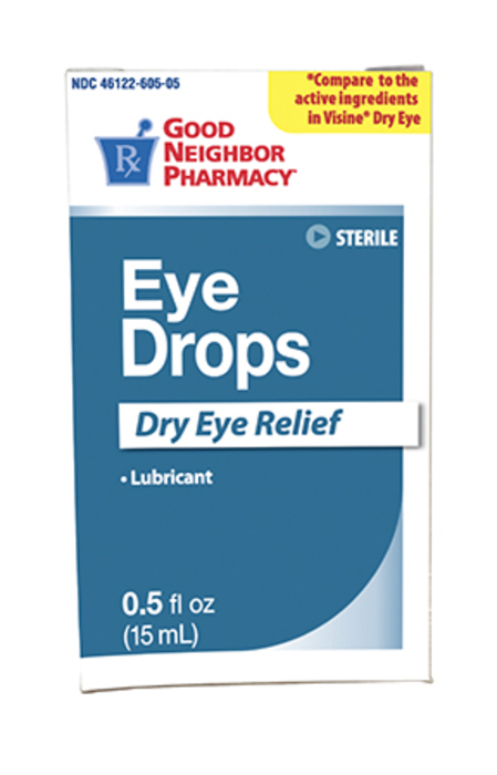 GNP Eye Drops Lubricant Liquid 0.5 oz By Kc Pharm /GNP USA 