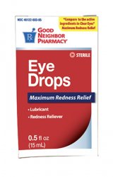 GNP Eye Drops Redness Relief & Lub Max Liquid 0.5 oz By Kc Pharm /GNP USA 