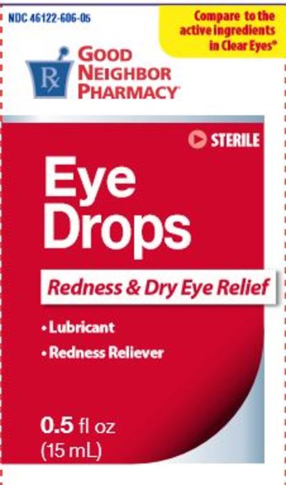 GNP Eye Drops Redness Relief Lub Liquid 0.5 oz By Kc Pharm /GNP USA 