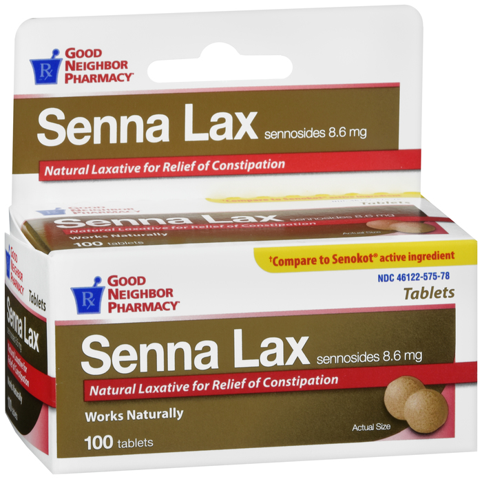 '.GNP Senna 8.6 mg Tablet 100 By Pl Develo.'