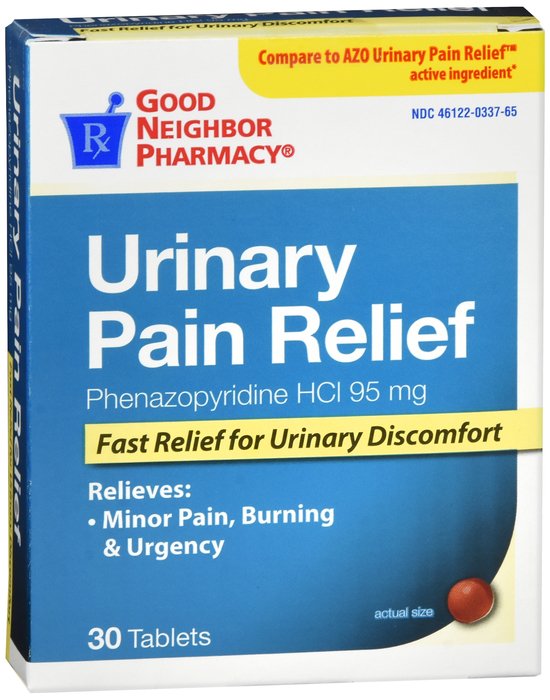 Case of 48-GNP Urinary Pain Relief Tab 95 mg 30 By Reese Pharmaceutical / GNP USA 