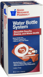 GNP Water Bottle Syrup Douche Combo By Cara /GNP USA 