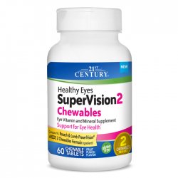 Healthy Eyes Sprvsn 2 Chewable Tab Chewable 60 By 21st Century USA 