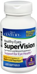 Healthy Eyes Supervision Sgc Soft Gel 120 By 21st Century USA 