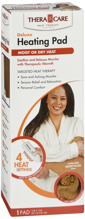 Heating Pad Theracare Dlx Mst/Dry Ht Pad By Veridian Healthcare USA 