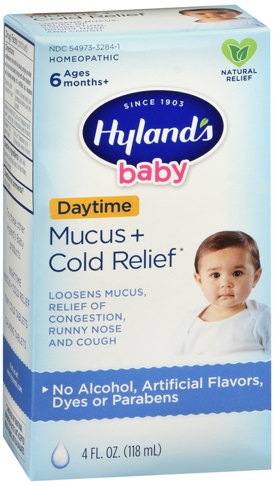 Hyland'S Baby Mucus + Cold Relief Liquid 4Oz By Hyland