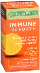 Immune 24 Hour 1000 mg Sgc Soft Gel 1000 mg 50 By Nature's Bounty USA 
