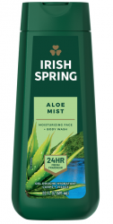 Irish Spring Body Wash Aloe Wash 20 oz By Colgate Palmolive USA 