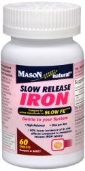 Iron Slow Release 50 mg Tabs Tab 50 mg 60 By Mason Distributors USA 
