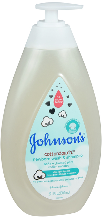 Pack of 12-Johnsons Baby Cottntouch Wash 27.1 oz By J&J Consumer USA 