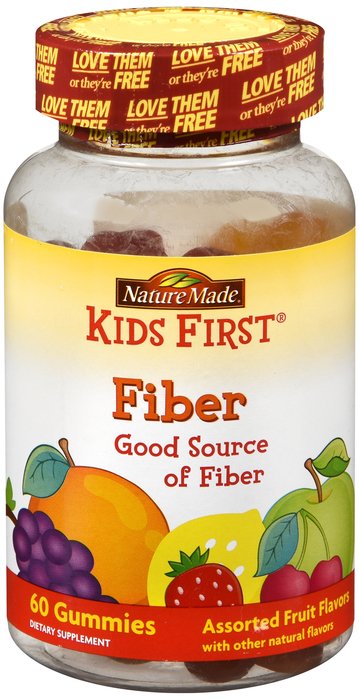Kids First Fiber Gummies 60 By Pharmavite Pharm Corp USA 