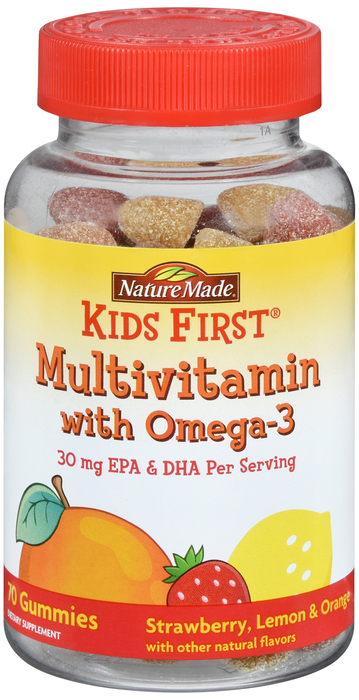 Kids First Omega3 Gummy 70 By Pharmavite Pharm Corp USA 