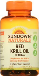 Krill Oil 3Xstr 1000 mg Sftgl Sgt 1000 mg 60 By Nature's Bounty USA 
