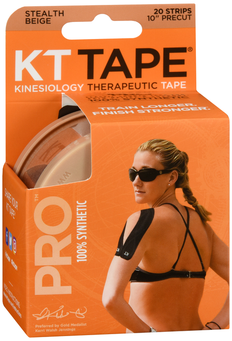 Kt Tape Synthetic Pro Beige Tape 20 By Kt Health USA 