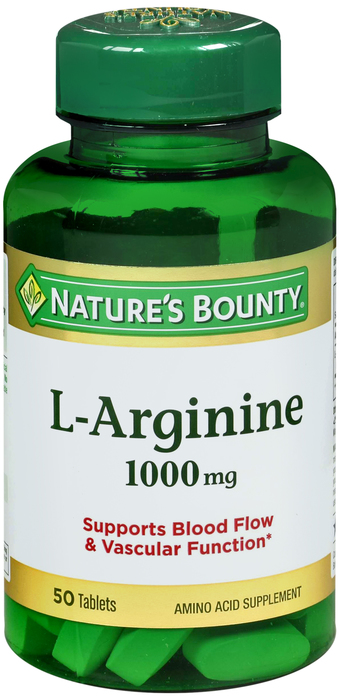 L-Arginine 1000 mg Tablet 50 By Nature's Bounty USA 