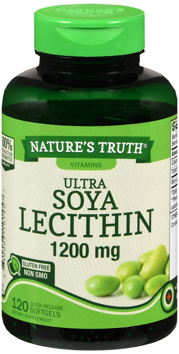 Lecithin 1200 mg Sgc Nat Truth Soft Gel 1200 mg N/T 120 By Rudolph  Investment Gr