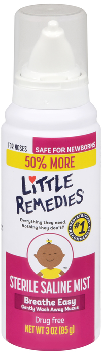 Little Noses Baby Saline Spray 3 oz By Medtech USA 