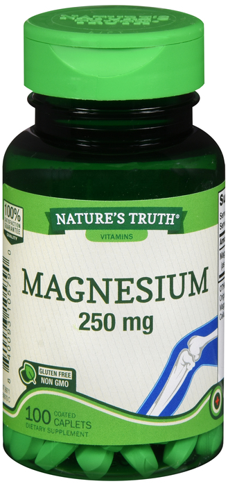 Magnesium 250 mg Caplet 250 mg N/T 100 By Rudolph Investment Group Trust USA 