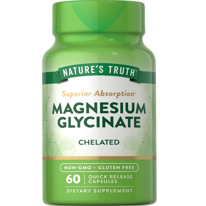 Magnesium Glycinate Cap 665 mg Capsule 665 mg 60 By Rudolph Investment Group Tru