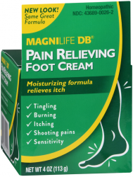 Magnilife Diabetic Pain Foot Cream 4 oz By The Magni Group USA 