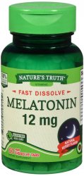 Melatonin 12 mg Fd Tab 12 mg N/T 60 By Rudolph Investment Group Trust USA 