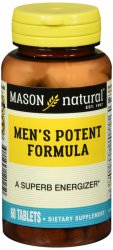 Mens Potent Formula Tablets 60 By Mason Distributors USA 