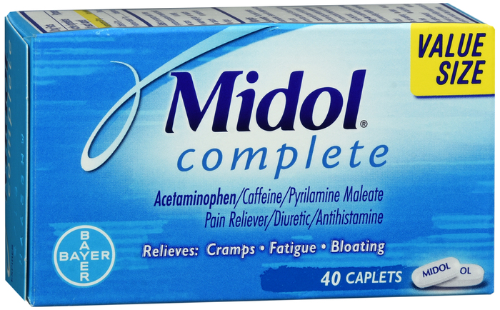 Midol Complete Caplet 40 By Bayer Corp/Consumer Health USA 