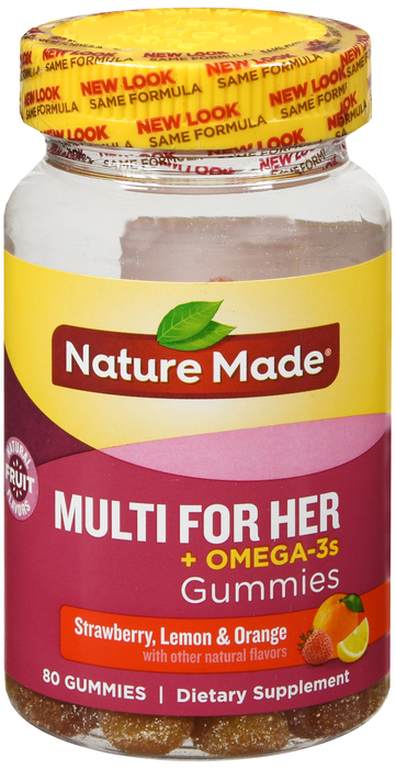 Multi Omega-3 Her Gummies 80 By Pharmavite Pharm Corp USA 
