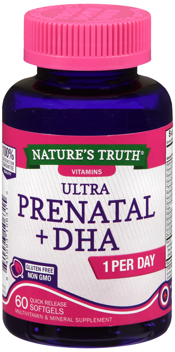 Multi Prental +DHA Sgc Soft Gel 60 By Rudolph Investment Group Trust USA 