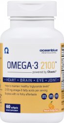 Omega-3 2100 Sgc Oceanblue Soft Gel 60 By Oceanblue USA 