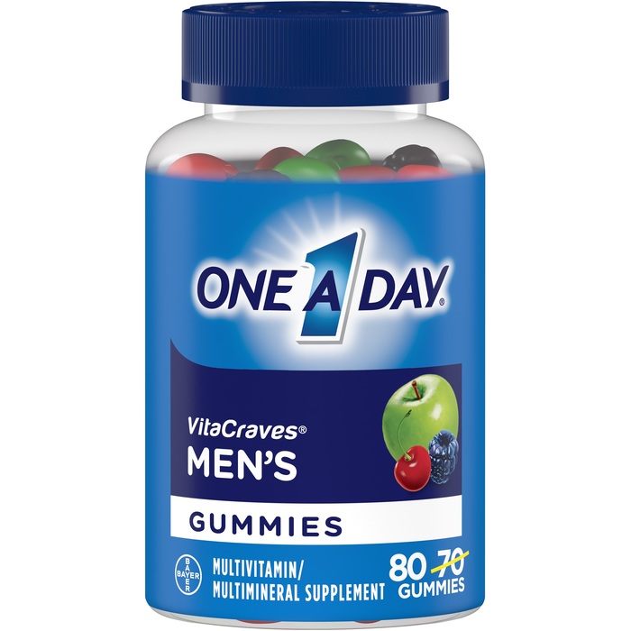 One-A-Day Mens Vitacraves Gummy 80 By Bayer Corp/Consumer Health USA 