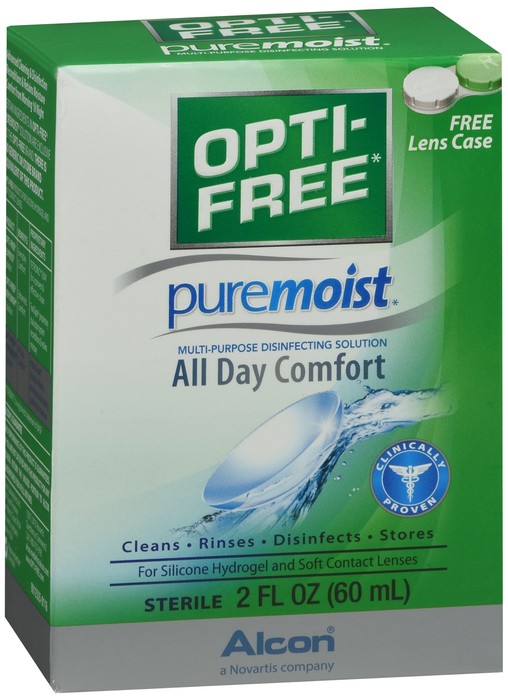 Opti-Free Puremoist W/ Lens Case Sol 2 oz By Alcon Vision Care Grp USA 
