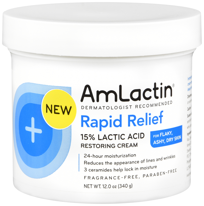 Amlactin Rapid Relief Restoring Cream 12 oz By Emerson Healthcare USA 