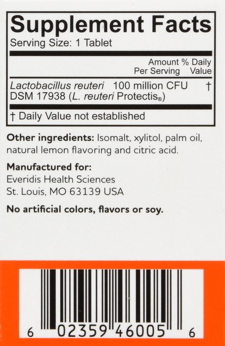 パリコレクション Pack of Everidis By 30 Tab Chewable Probiotic 12-Biogaia アガベ