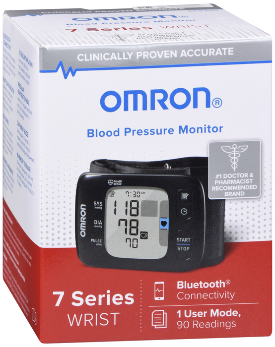 Blood Pressure Minotor Bp6350 Wrist  By Omron 7 Series By Omron