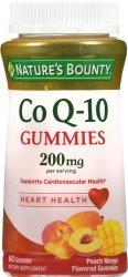 Pack of 12-Coq10 200 mg Gummies 200 mg 60 By Nature's Bounty USA 