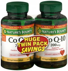 Pack of 12-Coq10 200 mg Sgc Soft Gel 200 mg 2X80 By Nature's Bounty USA 