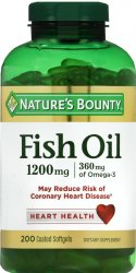 '.Fish Oil Odorless 1200 mg Sg S.'