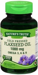 Pack of 12-Flaxseed Oil 1000 mg Sgc Soft Gel 1000 mg N/T 90 By Rudolph Investmen