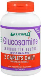Pack of 12-Glucoflex Glucosamine Chondroitin Triple St Tab Caplet 120 By Windmil