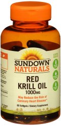 Pack of 12-Krill Oil 3Xstr 1000 mg Sftgl Sgt 1000 mg 60 By Nature's Bounty USA 