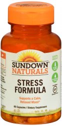 Pack of 12-L-Theanine Stress Form Capsule 60 By Nature's Bounty USA 