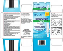 Pack of 12-Lubricating Eye Drops Liquid 50X0.4 ml by Major Rugby Pharma Refresh